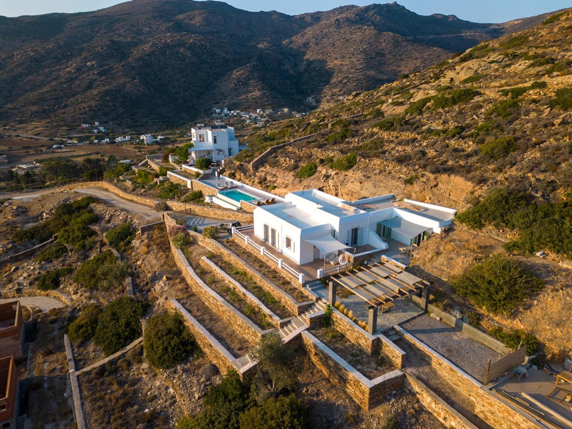 Sea And Sun L Villa Mylopotas Bagian luar foto